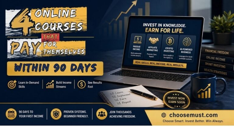 4 Online Courses That Pay for Themselves Within 90 Days