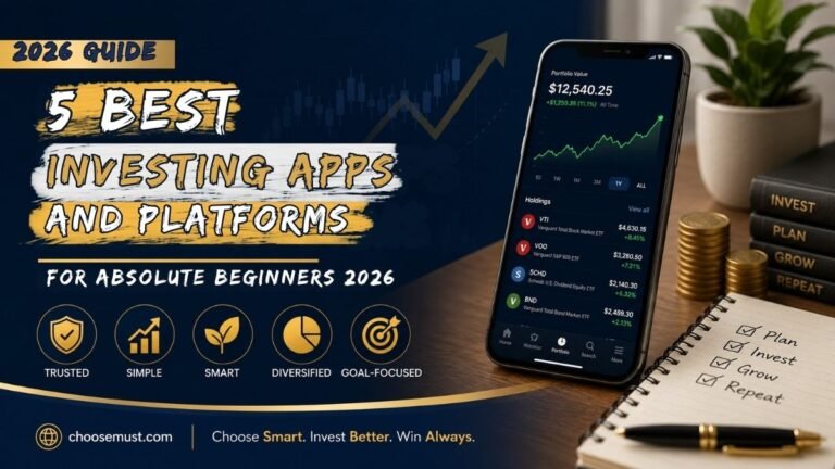 5 Best Investing Apps and Platforms for Absolute Beginners 2026