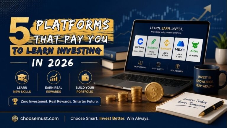 5 Platforms That Pay You to Learn Investing in 2026
