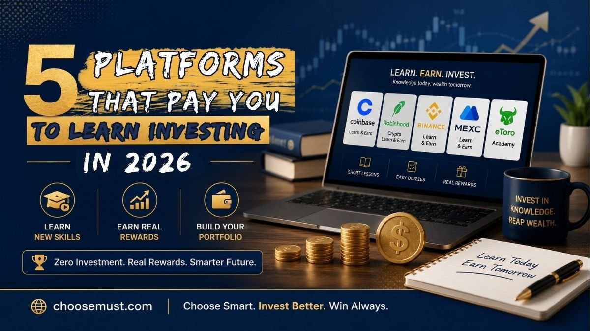 5 Platforms That Pay You to Learn Investing in 2026