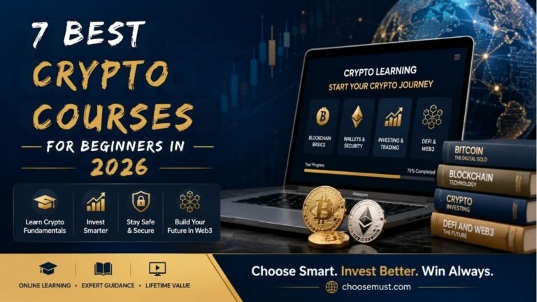 7 Best Crypto Courses for Beginners in 2026