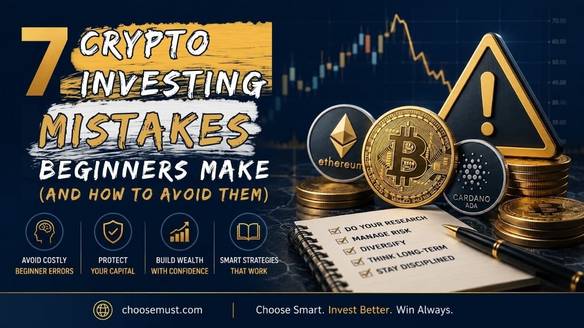7 Crypto Investing Mistakes Beginners Make (and How to Avoid Them)