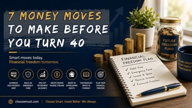 7 Money Moves to Make Before You Turn 40