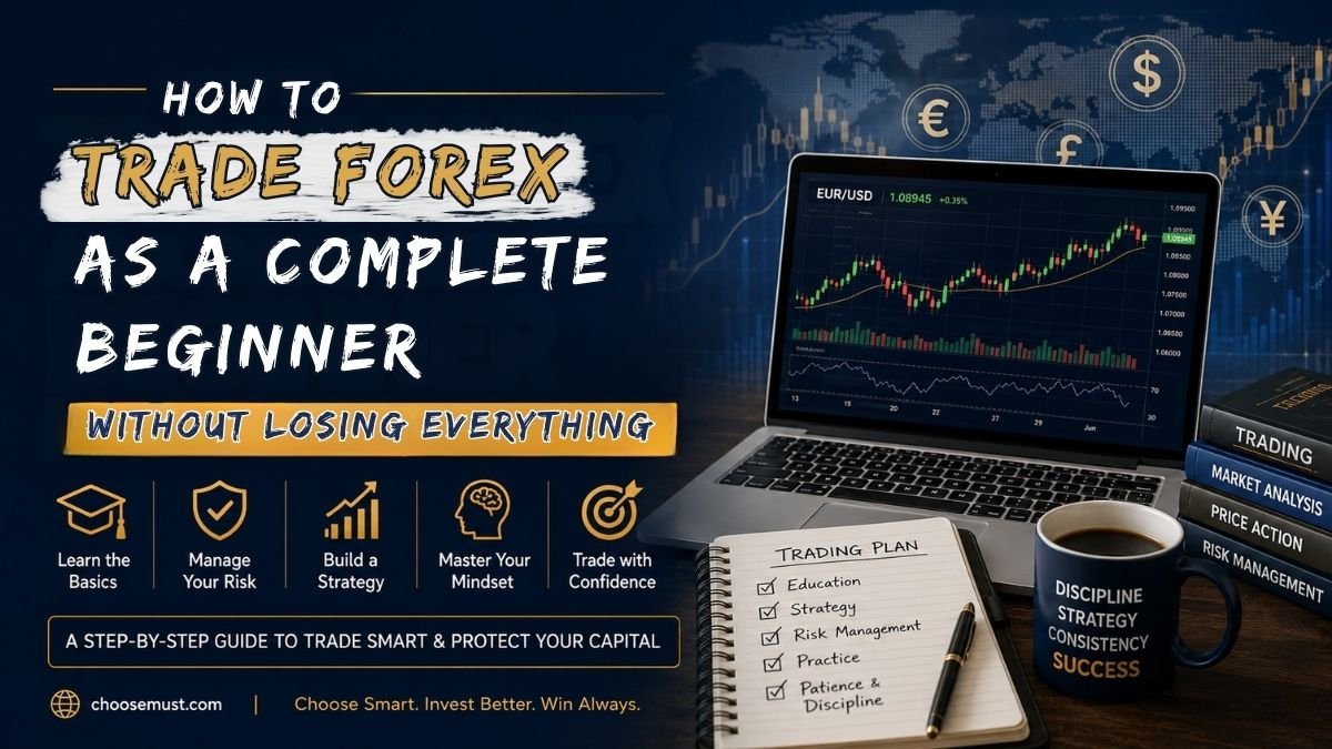 How to Trade Forex as a Complete Beginner Without Losing Everything