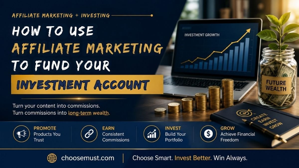 How to Use Affiliate Marketing to Fund Your Investment Account