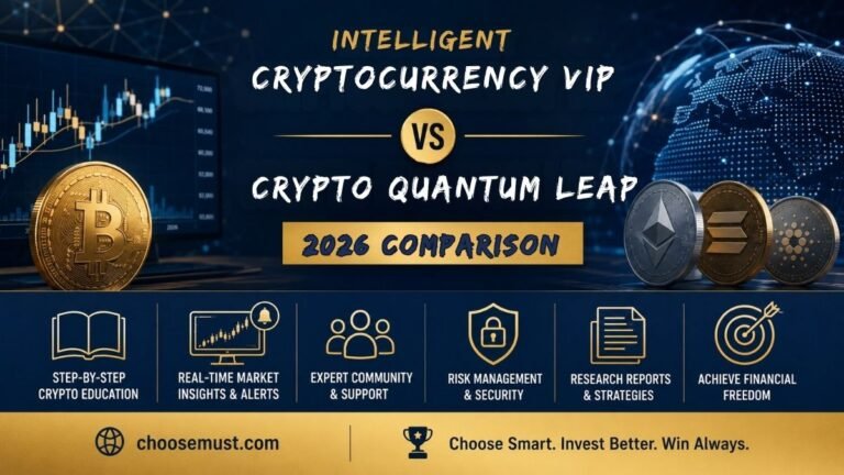 Intelligent Cryptocurrency VIP vs Crypto Quantum Leap 2026 Comparison