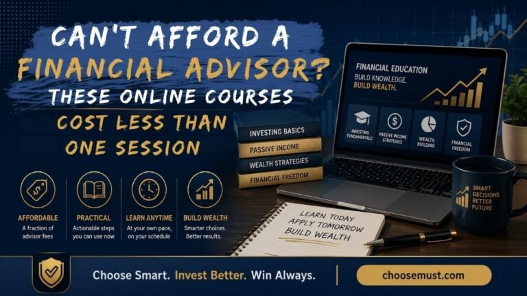Can't Afford a Financial Advisor These Online Courses Cost Less Than One Session