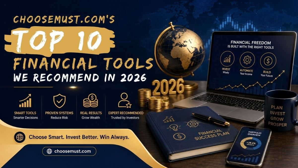 ChooseMust.com's Top 10 Financial Tools We Recommend in 2026