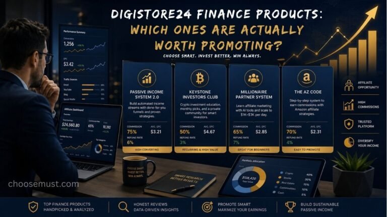 Digistore24 Finance Products Which Ones Are Actually Worth Promoting