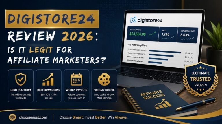 Digistore24 Review 2026 Is It Legit for Affiliate Marketers