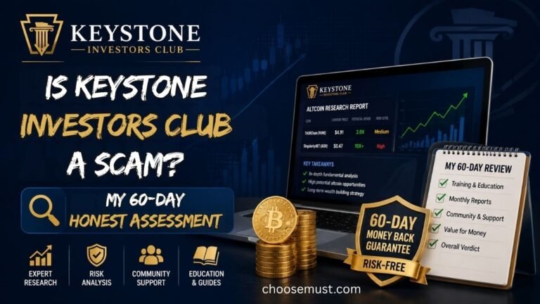 Is Keystone Investors Club a Scam My 60-Day Honest Assessment