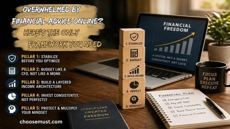 Overwhelmed by Financial Advice Online Here's the Only Framework You Need