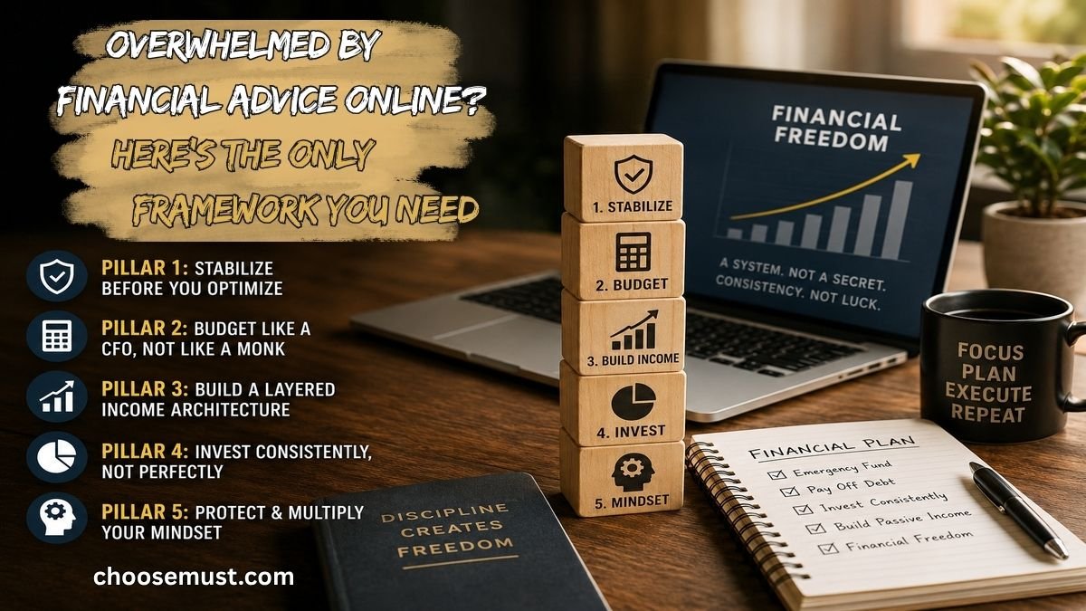 Overwhelmed by Financial Advice Online Here's the Only Framework You Need