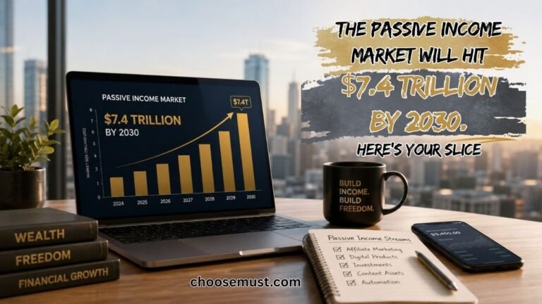 The Passive Income Market Will Hit $7.4 Trillion by 2030. Here’s Your Slice