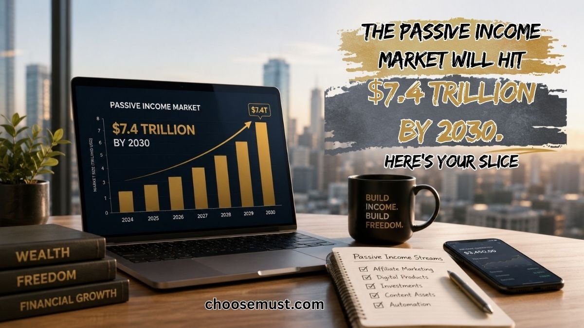 The Passive Income Market Will Hit $7.4 Trillion by 2030. Here’s Your Slice
