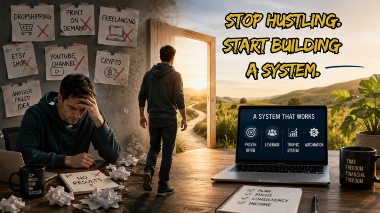 Tried Every Side Hustle and Failed The System Most People Skip Entirely